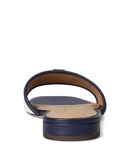 Ralph Lauren Natural Everley Initial Sandals