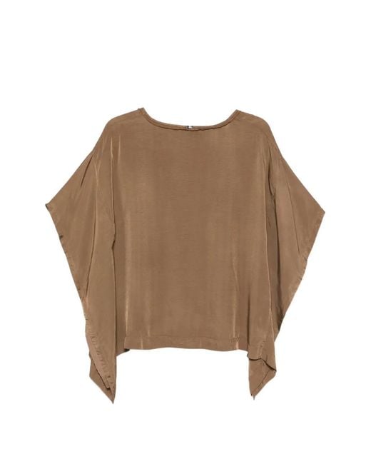 High Brown Majestic Short Sleeve Top