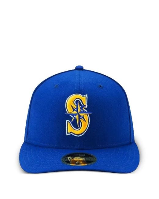 KTZ Blue 59Fifty Seattle Mariners Cap for men