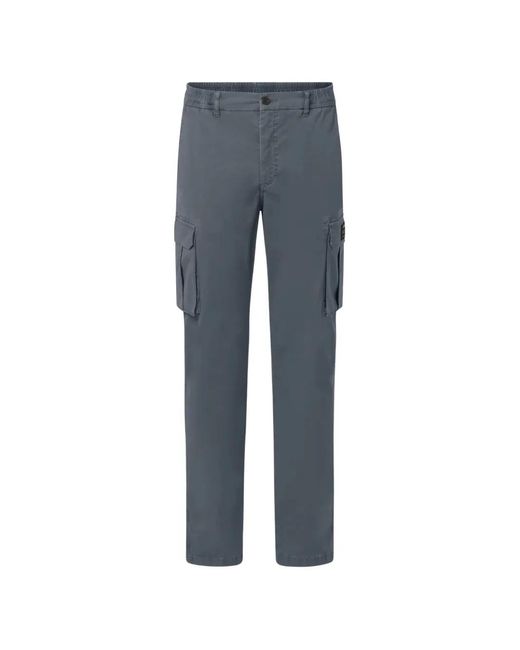 Ecoalf Blue Cargo Trousers for men