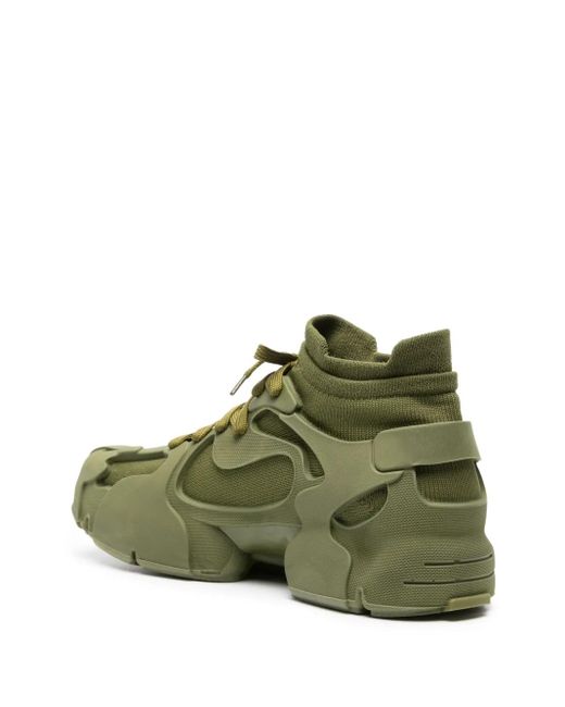 CAMPERLAB Green Tossu Caged Knitted Sneakers