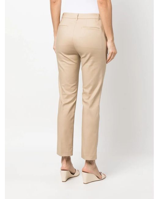 Ralph Lauren Natural Lakythia Slim-Fit Trousers