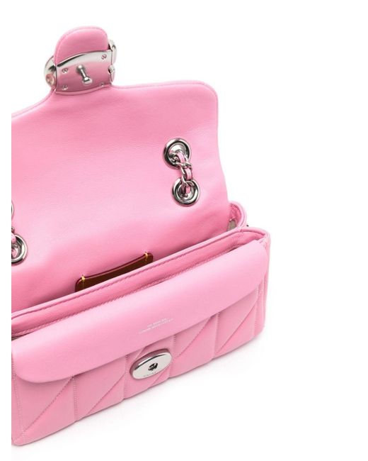 Bolso de hombro Tabby COACH de color Pink