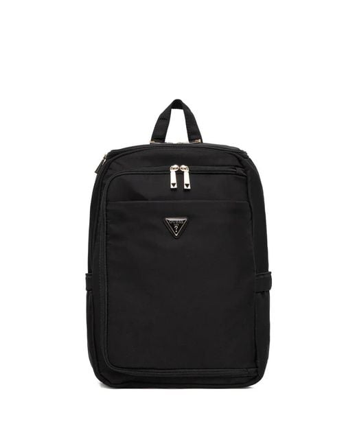 Guess Black Zip Backpack