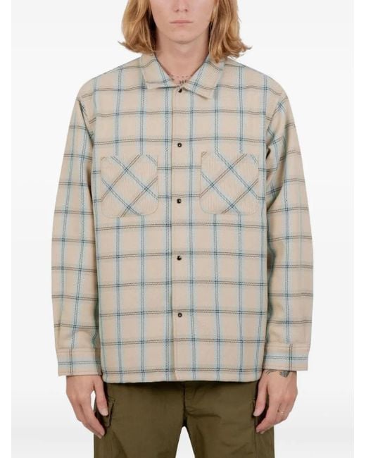 Beams Plus Kariertes Hemd in Gray für Herren