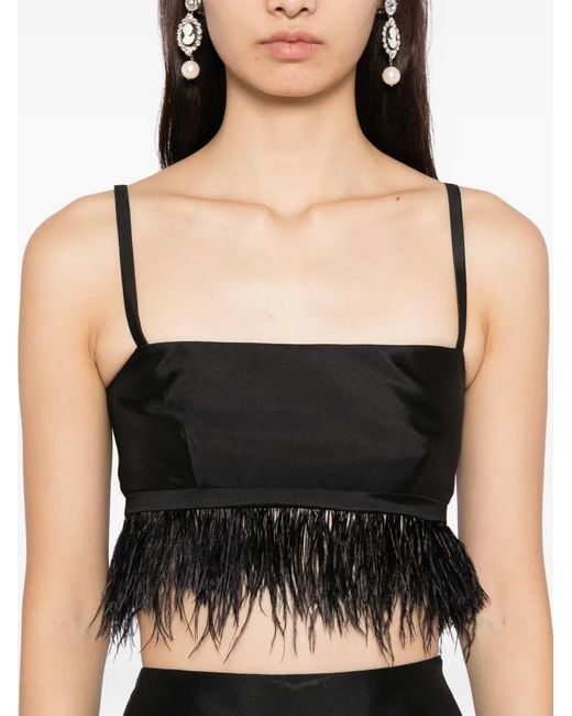 Macgraw Black Birdy Top