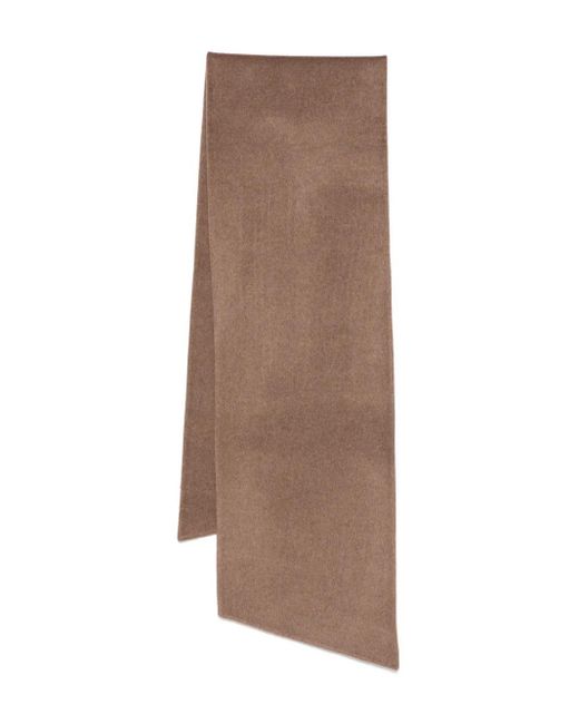 The Curated Collection Brown Panelled Scarf