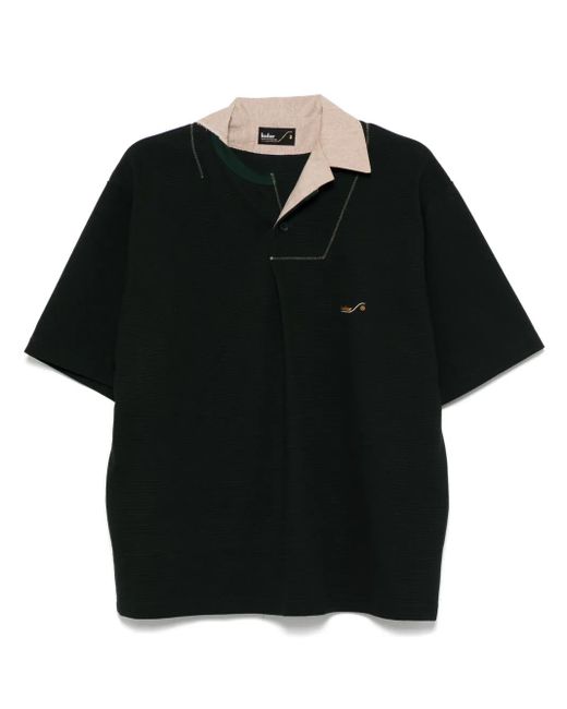 メンズ Kolor ポロシャツ Black