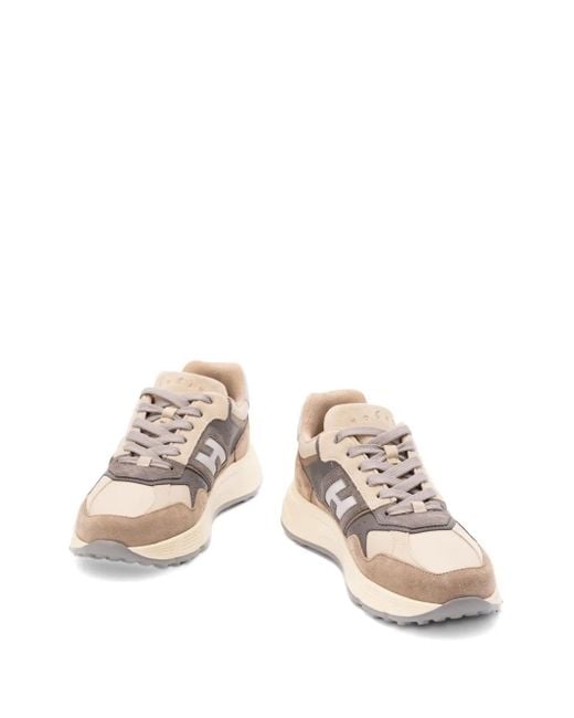 Hogan Pink Hyperlight Panelled Sneakers for men