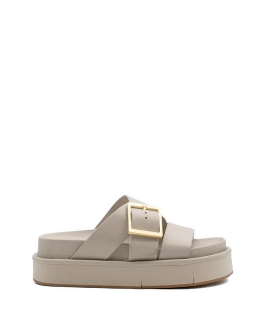 Palomitas By Paloma Barcelo' White Demi Platform Sandals
