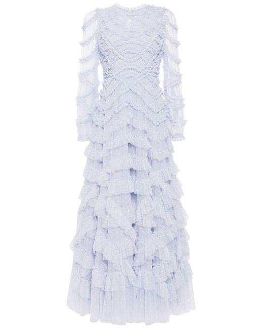 Vestido de fiesta Lana Needle & Thread de color White