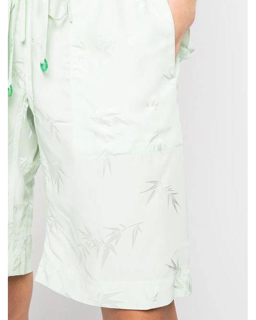 Alexander Wang White Drawstring Pyjama Shorts