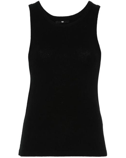 Max & Moi Black Debardeur Sleeveless Top