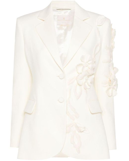 Ermanno Scervino フローラル ジャケット White