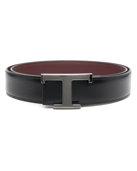 Tod's Leren Riem in het Black