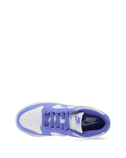 Nike Blue W Dunk Low Lace-Up Sneakers