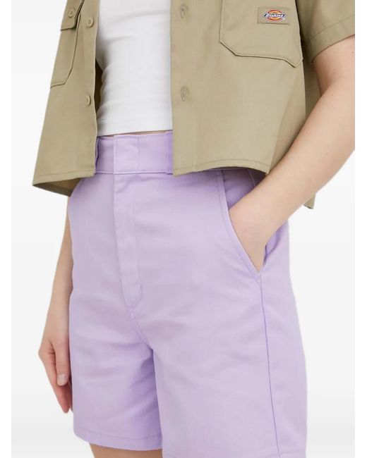 Dickies Pink Back-Pockets Shorts