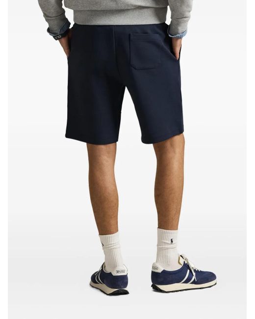 Polo Ralph Lauren Blue Drawstring Logo-Detail Shorts for men
