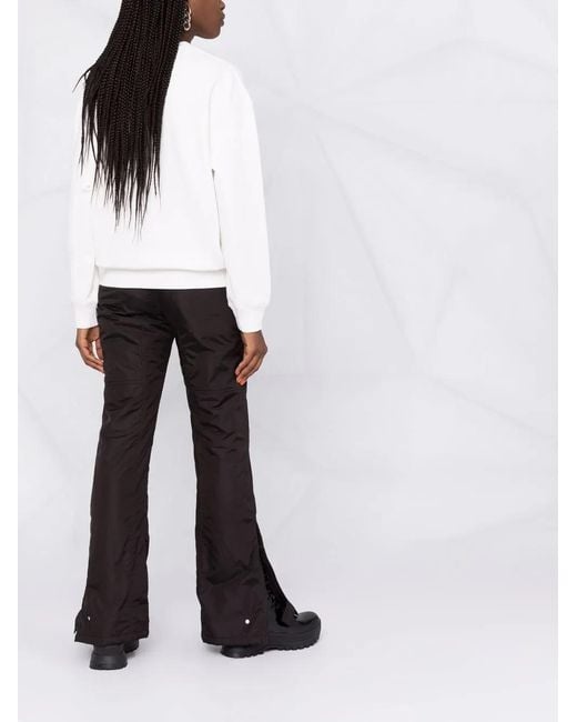 Ambush White Logo Cotton Sweatshirt