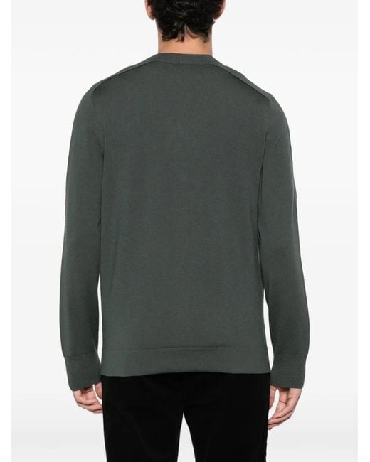 Marc O' Polo Green Cardigan À Col V for men