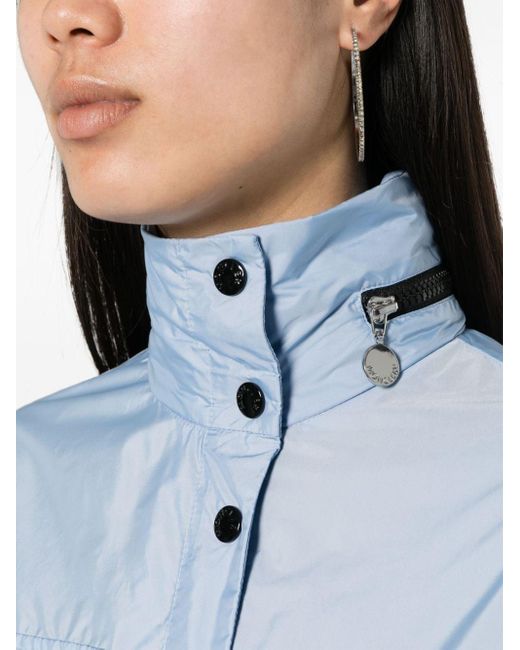 Moncler Blue Lico Hooded Jacket