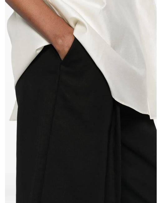 Viktoria Chan Black Memphis Cotton Trousers