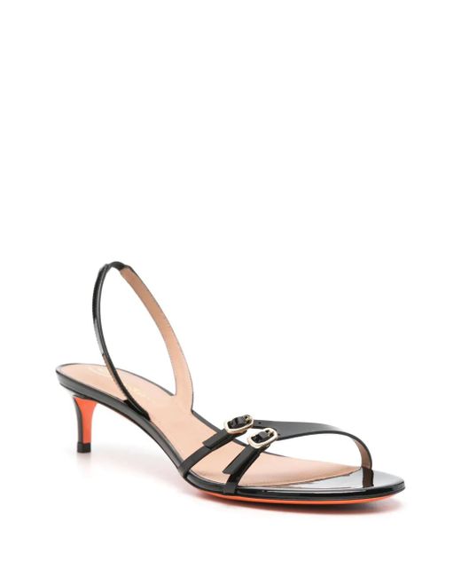 Santoni Metallic Sandals