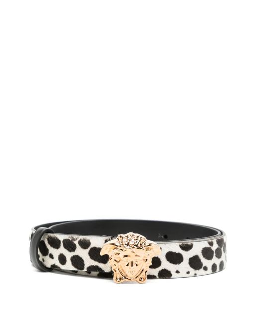 Versace レザーベルト White