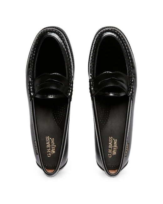 G.H.BASS Black Easy Weejuns Loafers