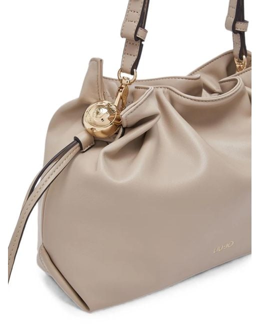 Liu Jo Natural Medium Riccy Shoulder Bag