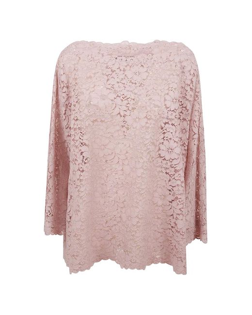 Gianluca Capannolo Pink Lace Top