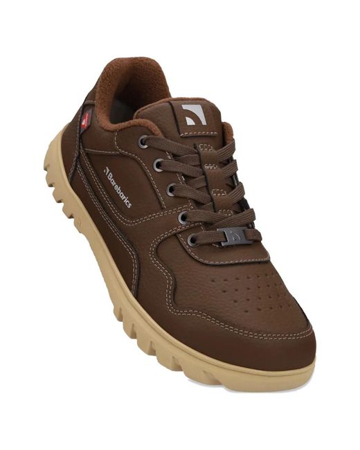 Barebarics Brown Zing Frost Lace-Up Sneakers