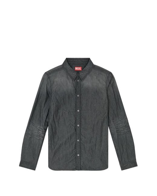 DIESEL Gray Shirt for men