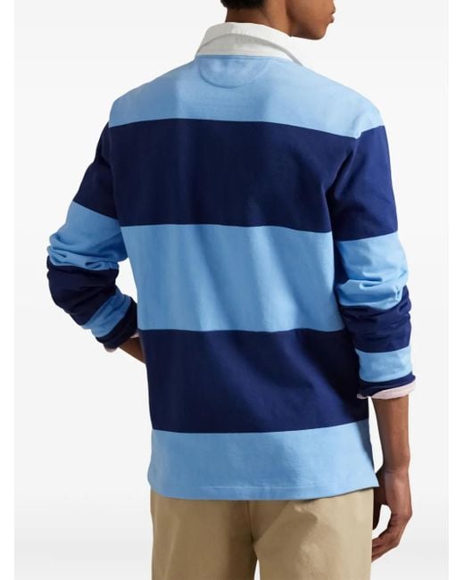 Polo Ralph Lauren Blue Jersey Polo Shirt for men