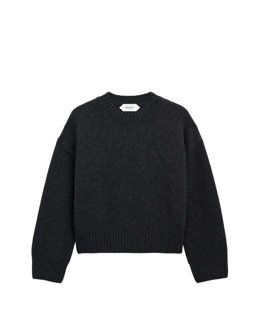 Pringle of Scotland Blue Crew-Neck Cashmere Sweater