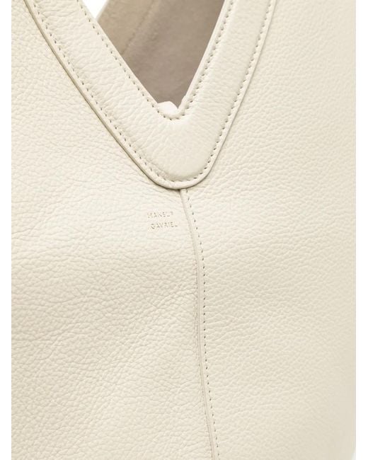 Mansur Gavriel Natural Soft M Hobo Tote Bag