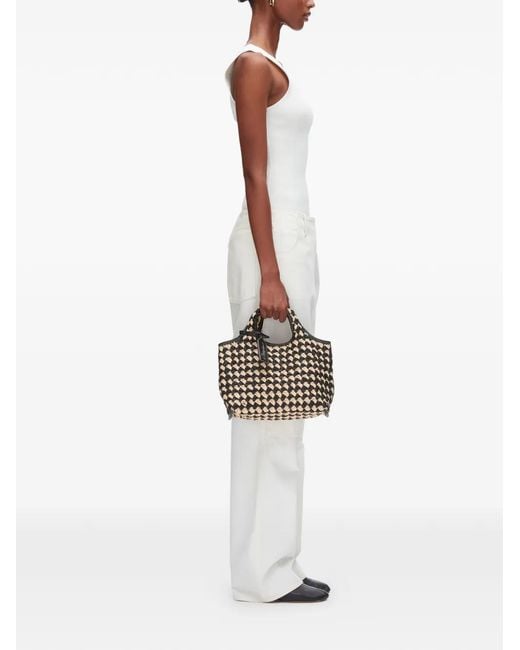 3.1 Phillip Lim Black Patterned Tote Bag
