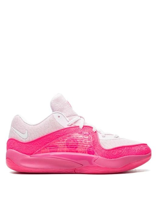 Nike Pink Kd 16 "aunt Pearl" Sneakers