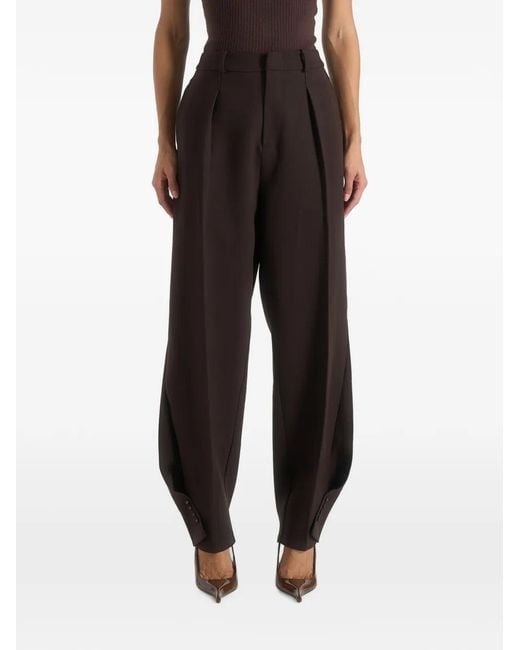 Manière De Voir Black Pantalon De Tailleur Sophie Twist Leg