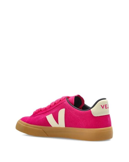 Baskets Campo En Daim Veja en coloris Pink