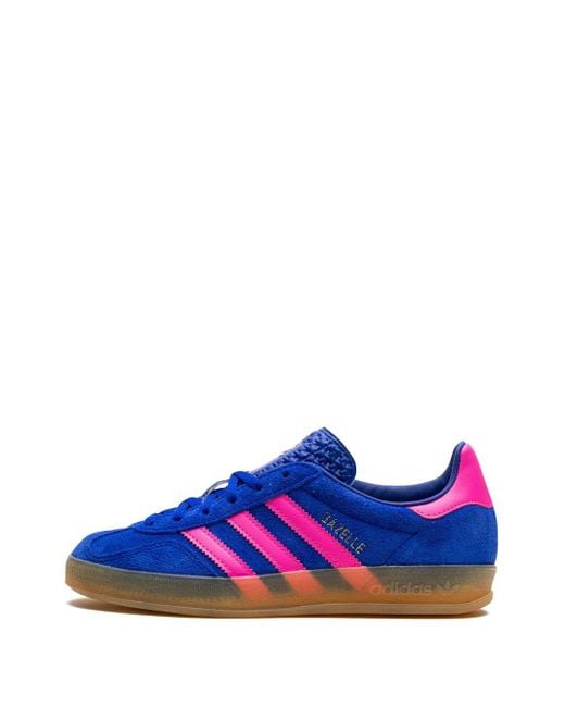 Adidas Gazelle Indoor "blue/lucid Pink" スニーカー