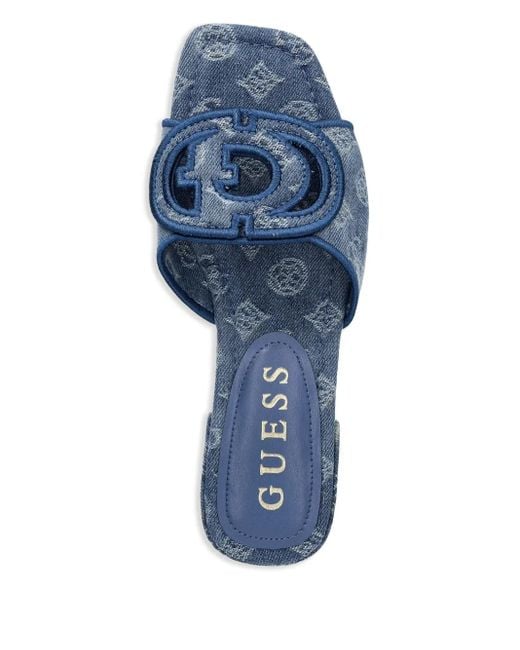 Guess Blue Tarisha 4G Slides