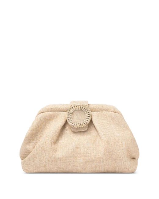 Twentyfourhaitch Natural Pochette Bakios À Boucle À Ornements