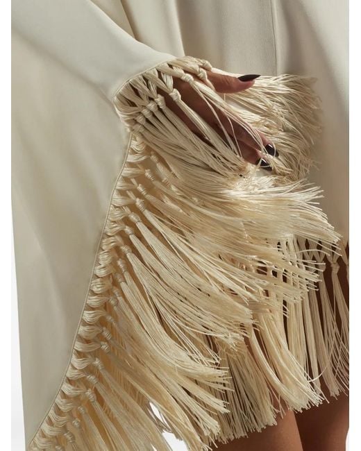 Taller Marmo White Cecil Kaftan Dress