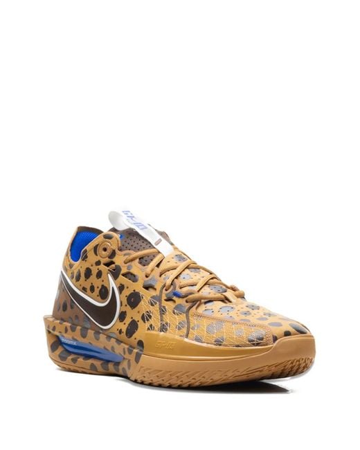Nike Brown Air Zoom Gt Cut 3 Logo-Detailed Sneakers for men