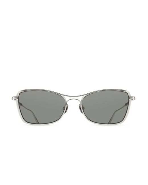 Matsuda Gray Rectangle Frame Sunglasses