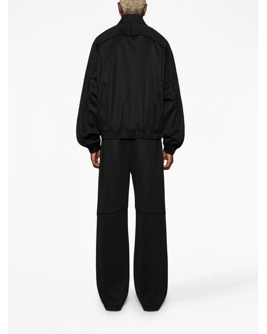 Reebok Black Piped-Trim Track Jacket for men