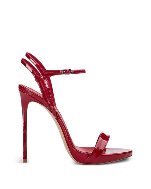 Le Silla Red Gwen Leather Sandals