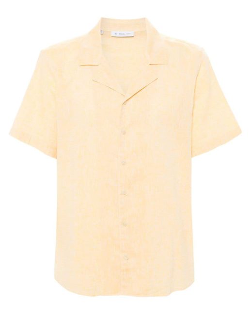 Manuel Ritz Natural Slub-texture Shirt for men