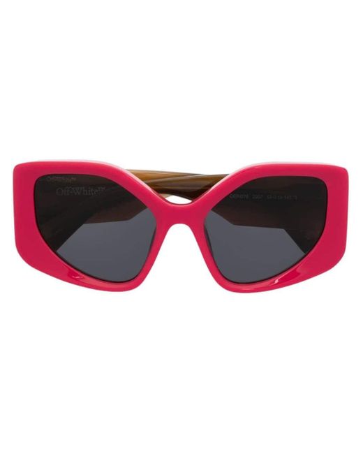 Gafas de sol Denver de dos tonos Off-White c/o Virgil Abloh de color Red